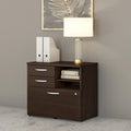 Storage Cabinet with Drawers and Shelves