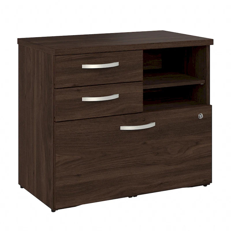 Storage Cabinet with Drawers and Shelves