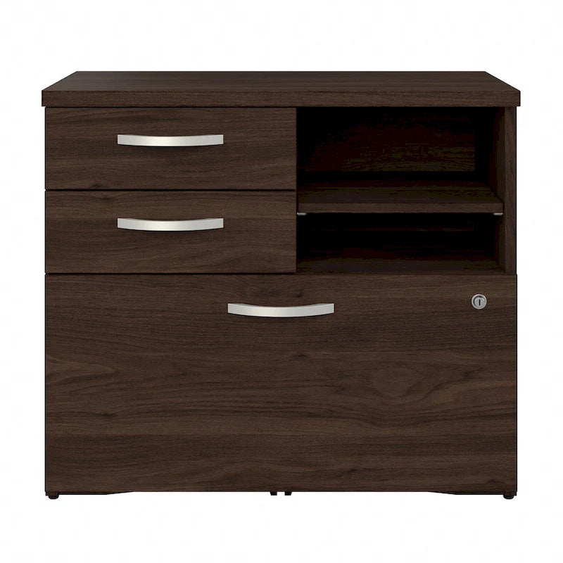 Storage Cabinet with Drawers and Shelves