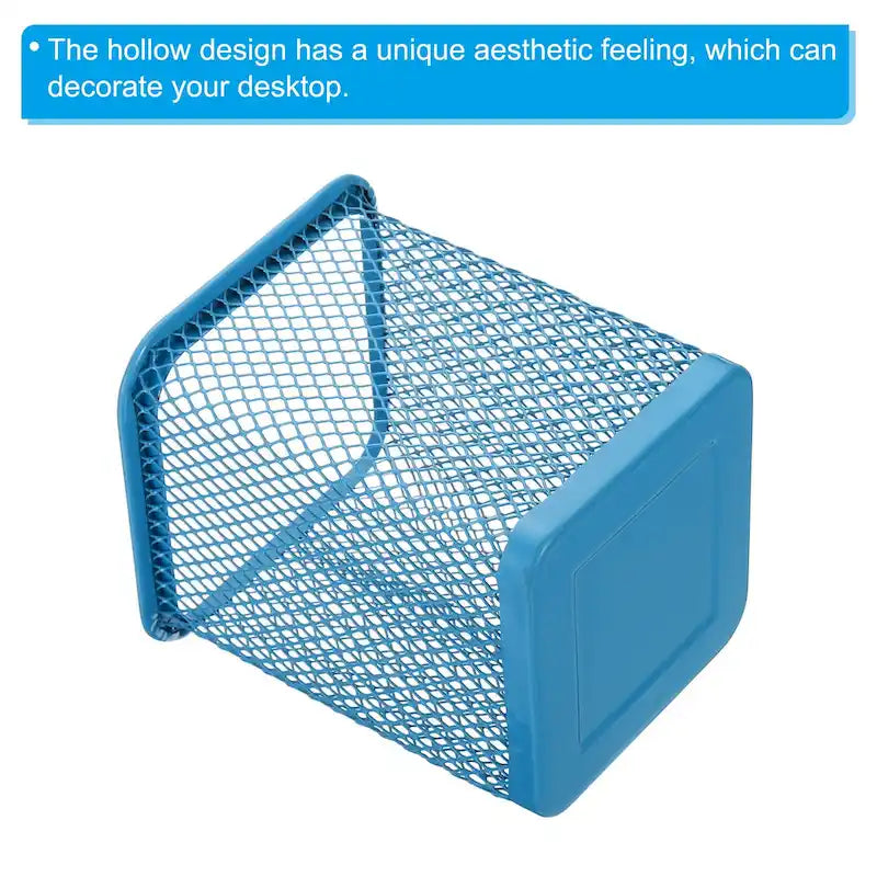 Mesh Pen Holder Pencil Holder Pencil Basket Pen Cup Organizer Square - 80 x 95mm