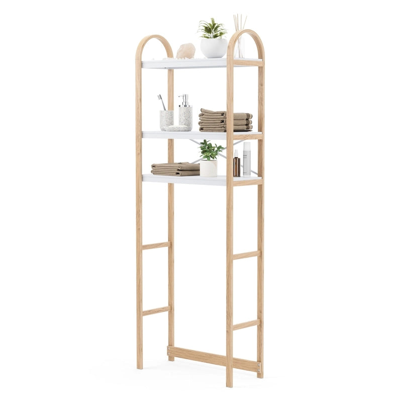 24" 3-Tier Over-Toilet Bathroom Shelf