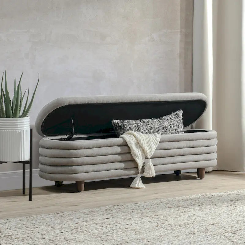 Upholstered Storage Bench