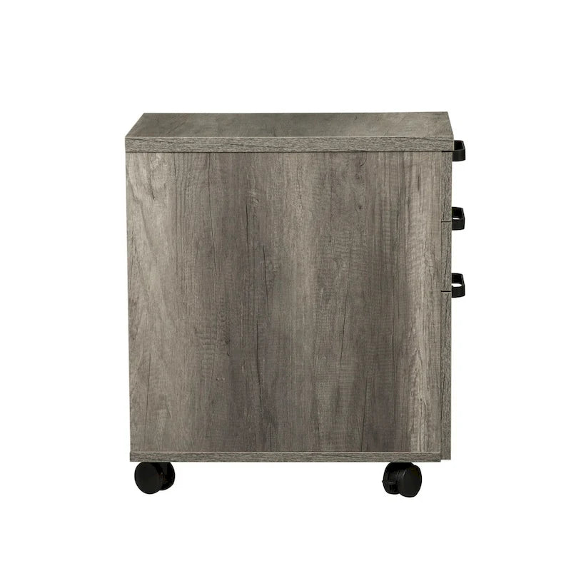 Greystone Mobile File Cabinet with Locking Drawers