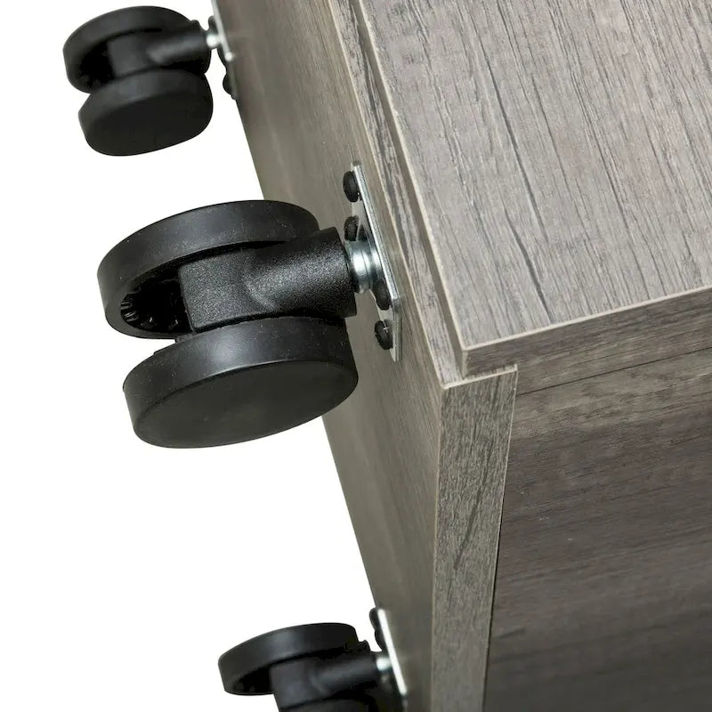 Greystone Mobile File Cabinet with Locking Drawers