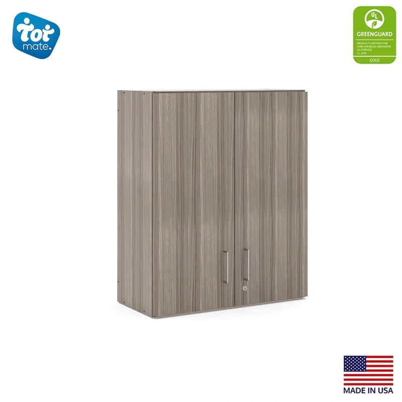 3-Level Locking Wall Cabinet, Ready-To-Assemble