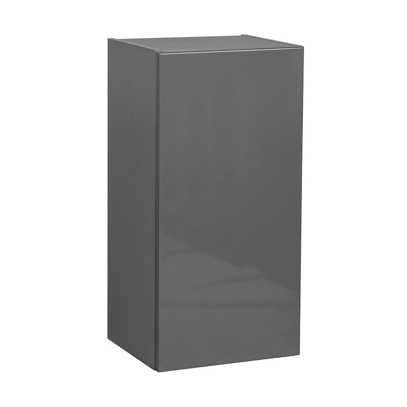9 x 30 Wall Cabinet-Single Door-Grey - 9 x 30 x 12