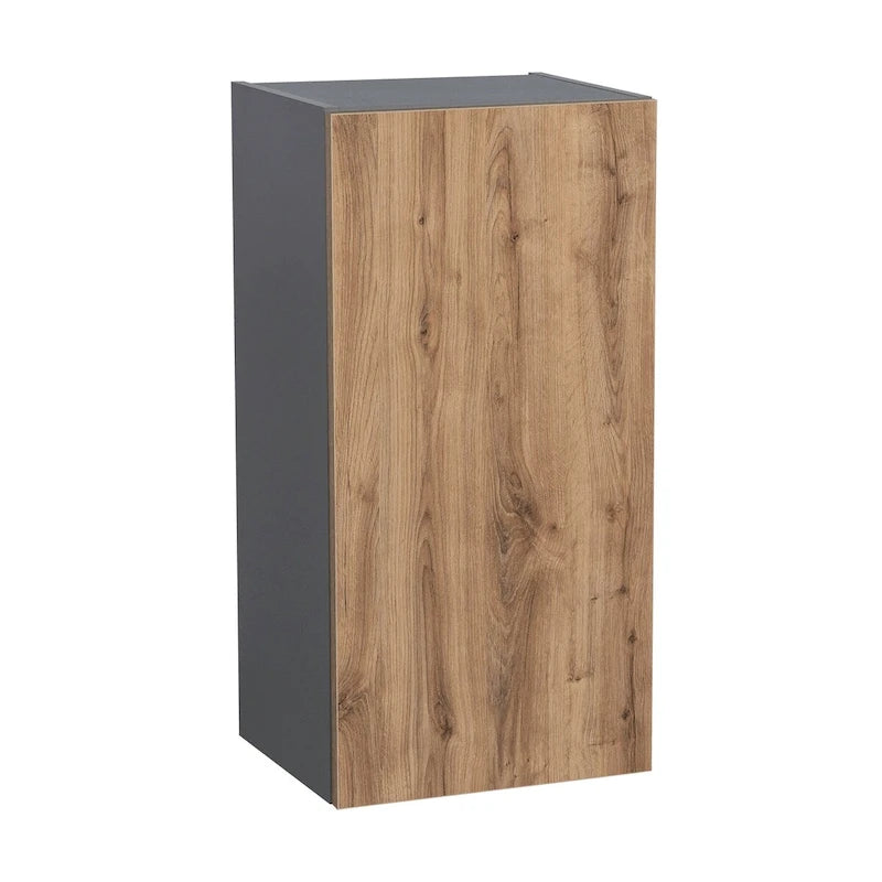 9 x 30 Wall Cabinet-Single Door-Grey - 9 x 30 x 12