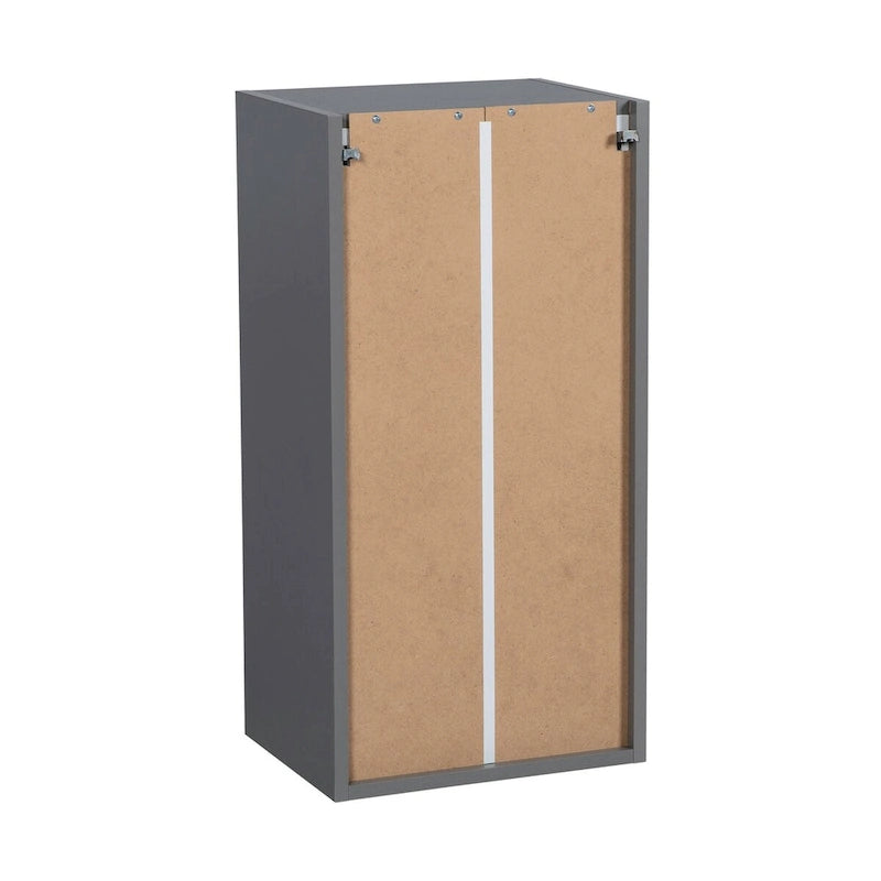 9 x 30 Wall Cabinet-Single Door-Grey - 9 x 30 x 12
