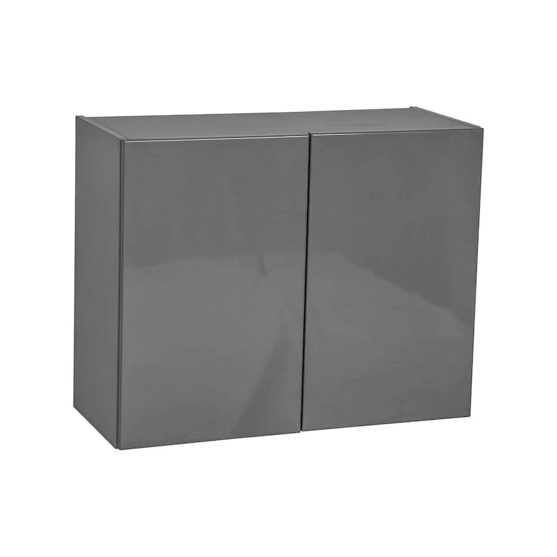 36x24 Double Door Grey Wall Cabinet