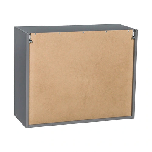 36x24 Double Door Grey Wall Cabinet
