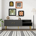 54.3 Shoe Storage Bench with Hidden Storage and Upholstered Cushions for Bedside