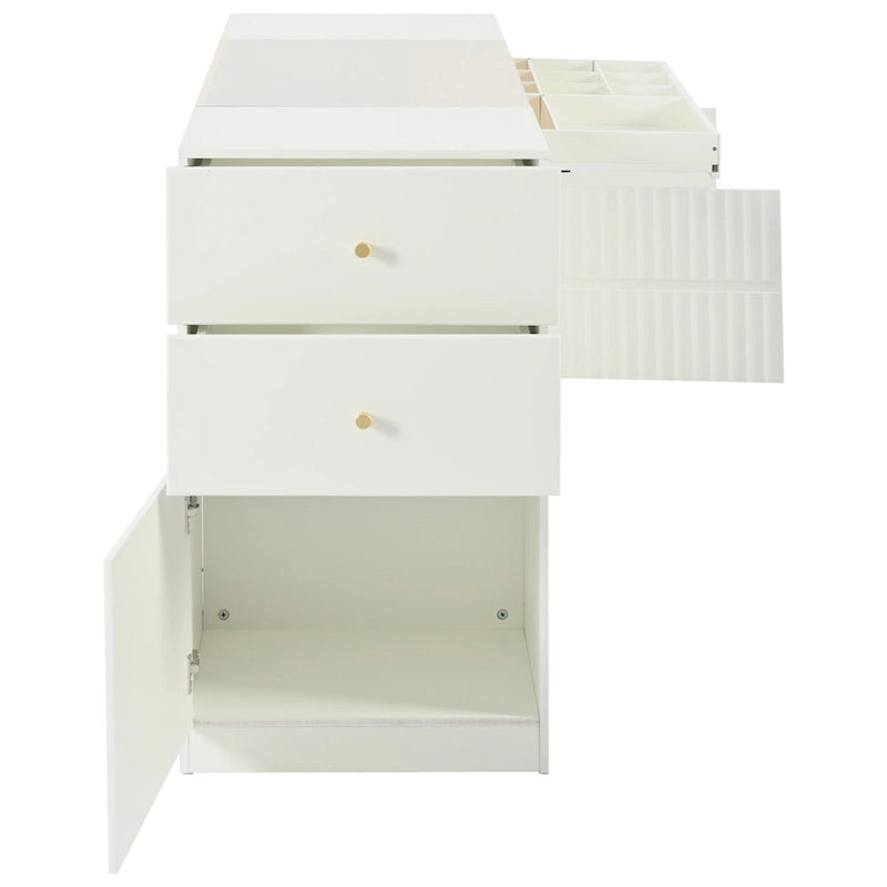 Modern Luxury Multi-Functional Island Vanity Dresser