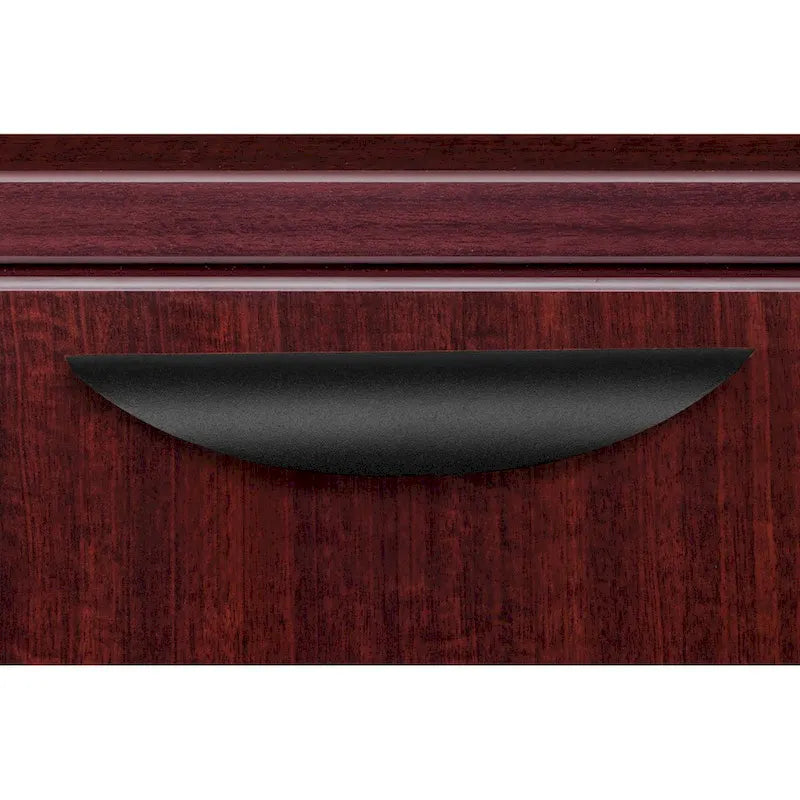 Mahogany Fax & Printer Stand with Storage Shelf and Drawer