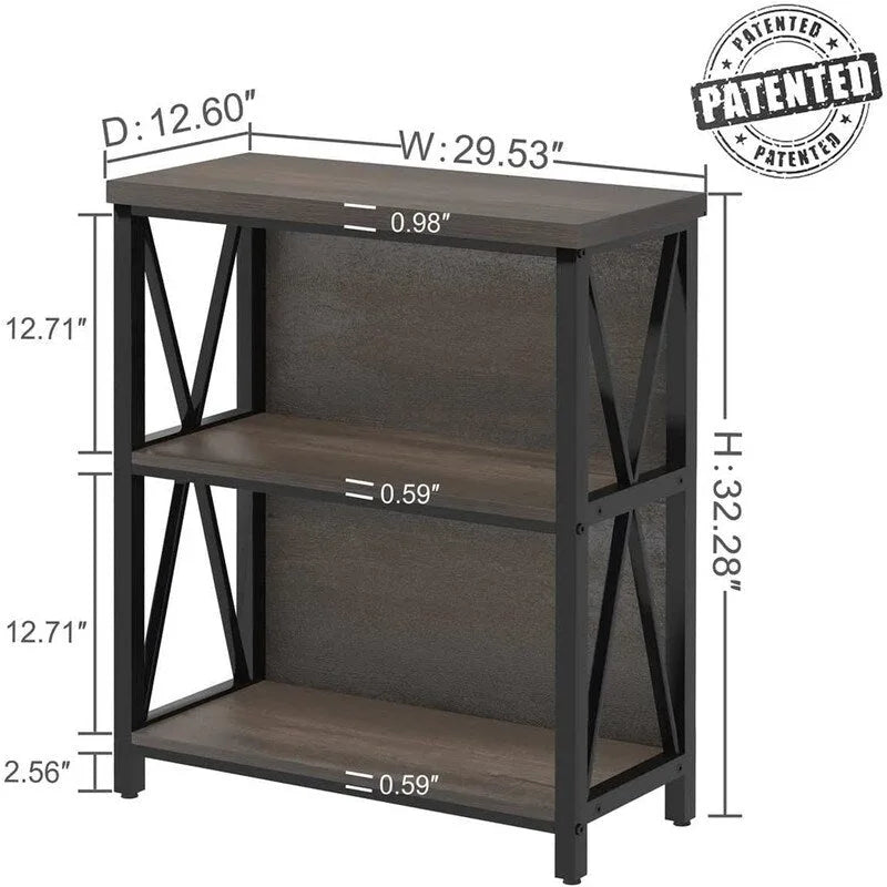 2 Shelf Bookshelf